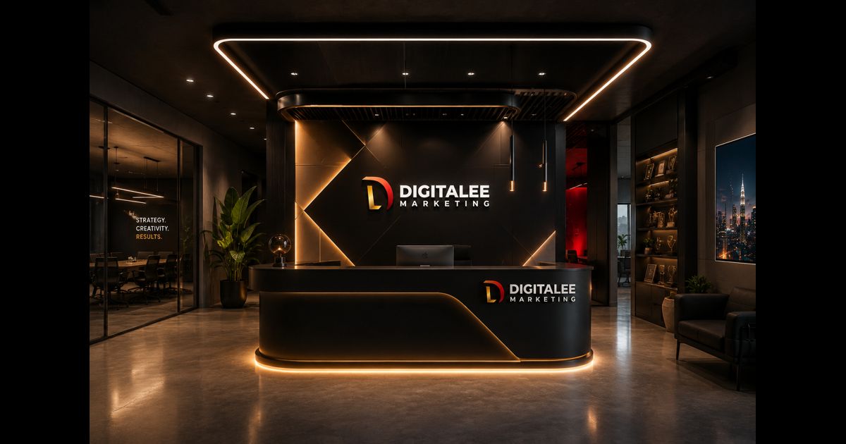 DigitaLee Marketing office workspace